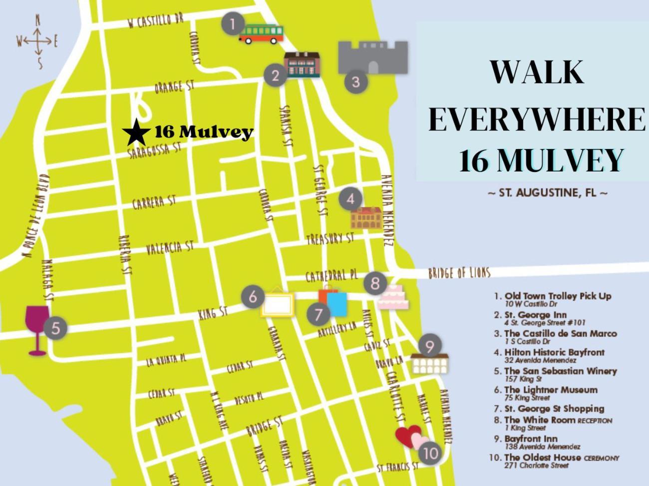 Villa Mulvey # 5 เซนต์ออกัสติน ภายนอก รูปภาพ